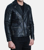 Mens Black Biker Leather Jacket Quilted – Real Leather Jacket