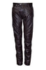 Leather Motorcycle Pants Slim Fit