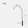 Black Cone Wall Sconce Long Arm Scandinavian Wall Light Fixture 2