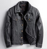 Genuine Leather Black Tucker Jacket Men’s Button Up Leather Shirt