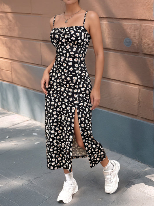 spaghetti strap mini summer dress