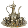 Antique bronze palace wine pot serving set