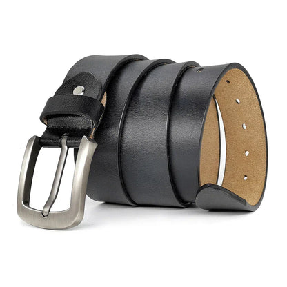 Genuine Leather Belt for Men Dress Pants Belt