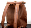 Mens Leather Rucksack Backpack for Travel and Work