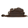 Leather Waist Bag for Men Full Grain Genuine Leather Belt Bag