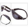 Genuine Leather Waist Bag Cowhide Leather Belt Bag for Men