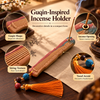 Incense Stick Holder Guqin Inspired Decorative Tassel Tabletop Accent