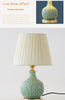 Touch control ceramic scandinavian table lamp