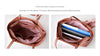 Women Genuine Leather Large Office Tote Bag With Zipper