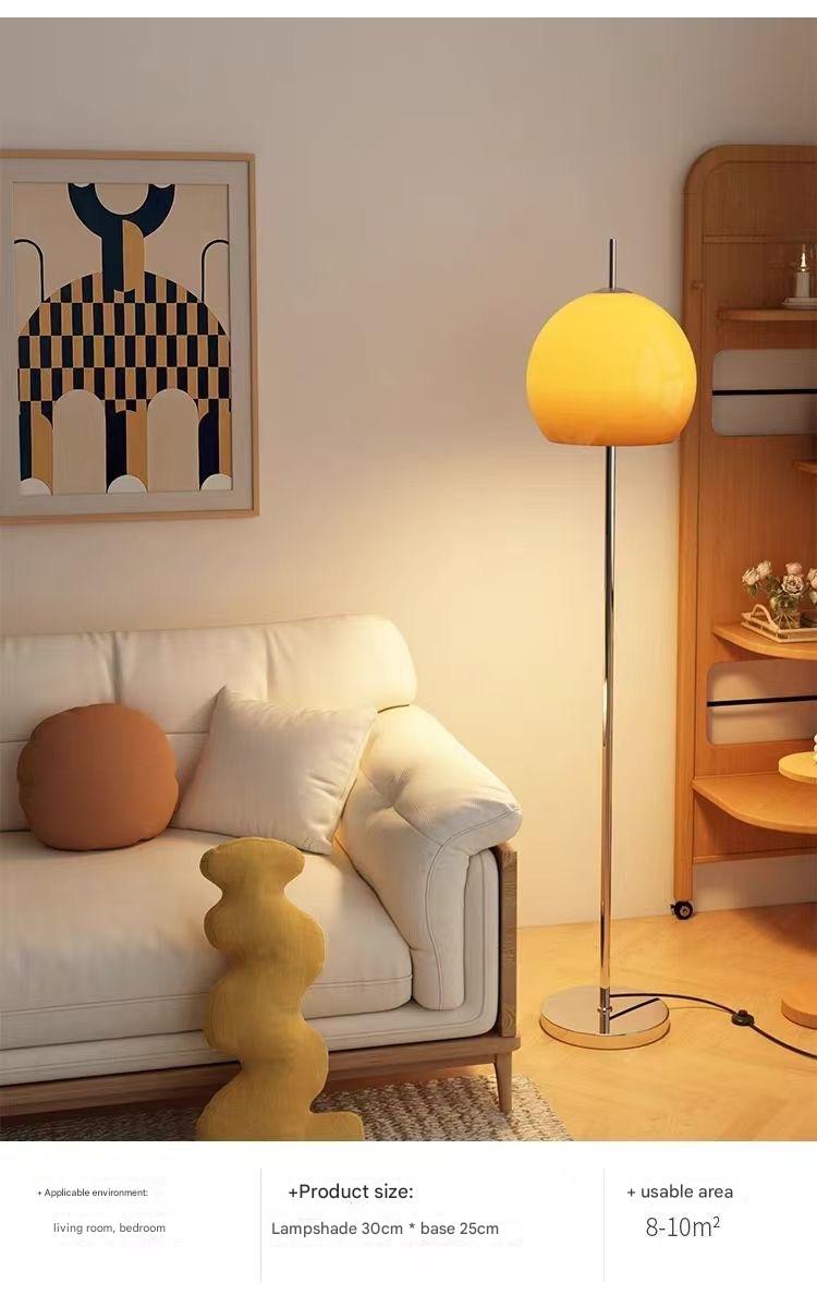 Modern mid century mushroom floor lamp