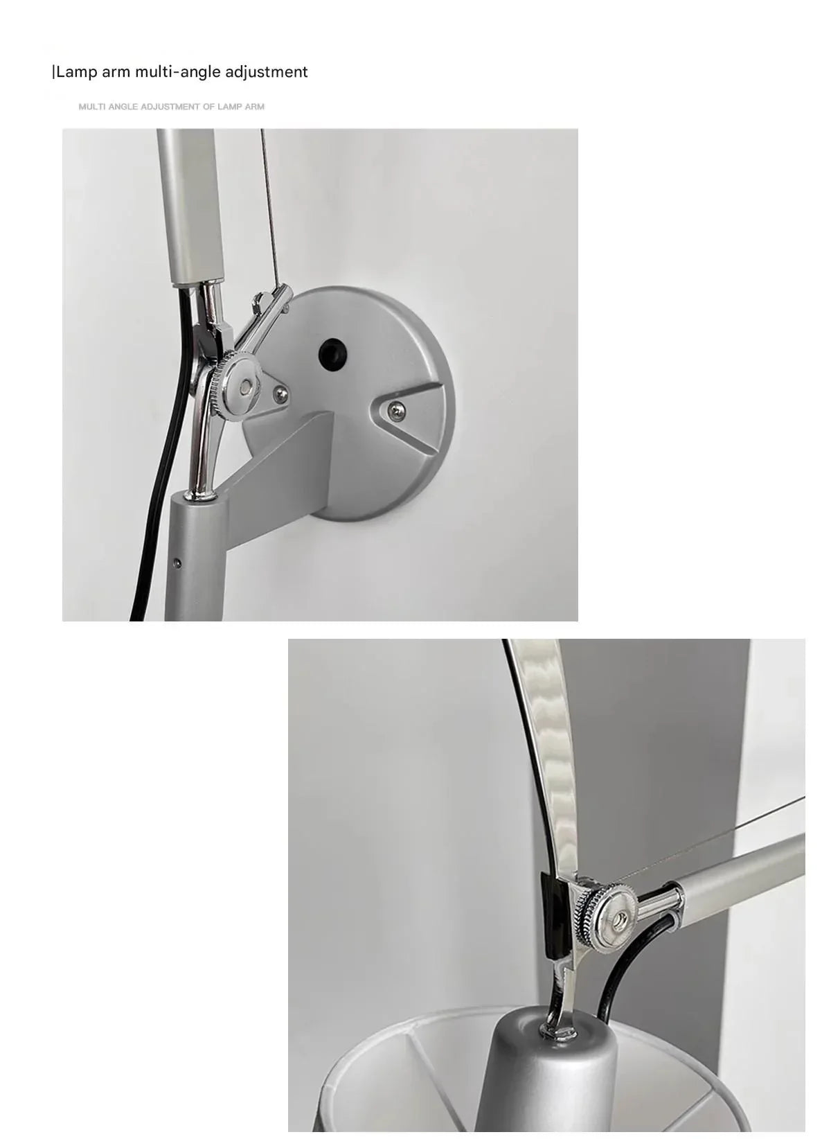 Adjustable Italian Swing Arm Wall Light