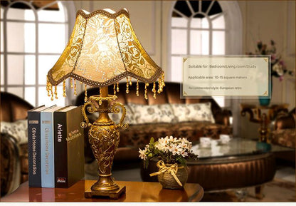 Scandinavian retro table lamp for bedroom