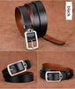 women’s genuine leather retro belt 4 105 cm