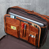 Leather Messenger Crossbody Bag for Men