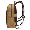 Canvas Laptop Backpack with Luggage Sleeve and 15.6 Inch Storage