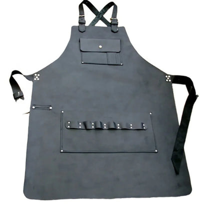 Real leather apron men woodworking blacksmith