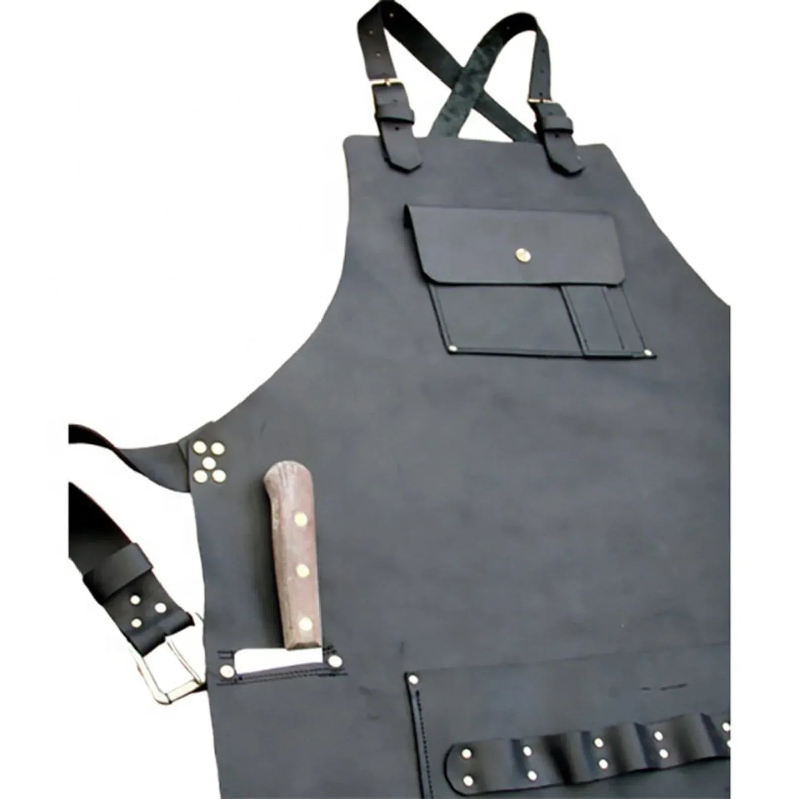 Real leather apron men woodworking blacksmith