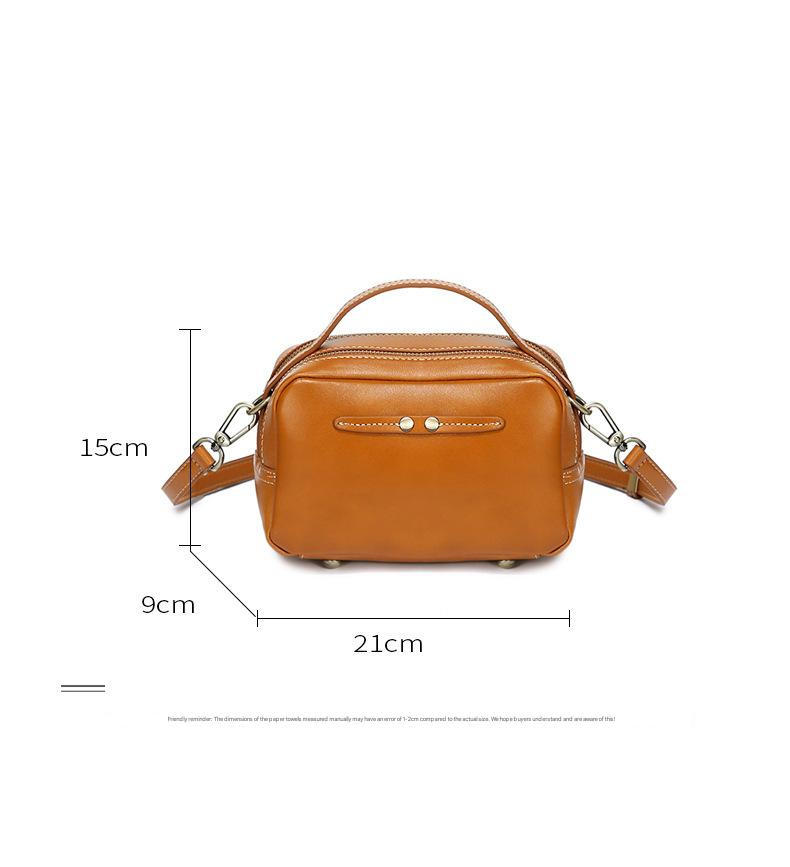 Women Genuine Leather Crossbody Messenger Bag