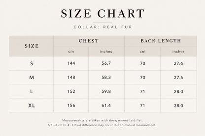 Women’s Down Jacket with Fur Collar and Relaxed Hooded Fit