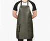 Handmade Unisex woodworking Leather Apron Option 3