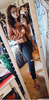 Brown Faux Leather Jacket for Women – Belted Biker Style