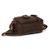 Leather Waist Bag for Men Full Grain Genuine Leather Belt Bag