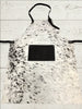 Cowhide Leather Apron Hair On Hide Cooking Work Apron