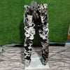 Cow Print Pants Men Real Cowhide Hair On Hide Trousers