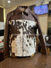 Cowhide Jacket Shirt Real Leather Hair On Hide