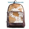 cowhide backpack leather backpack purse real cowhide bag Style 4