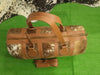 cowhide travel duffel bag real leather overnight
