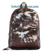 cowhide backpack leather backpack purse real cowhide bag Style 3