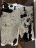 cowhide shorts men black white