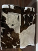 cowhide shorts men black white