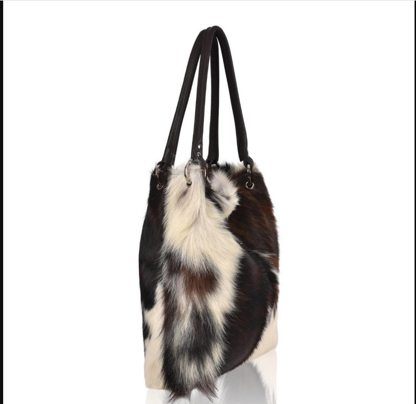 western purses for women with real hair on hide