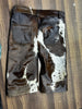 men cowhide shorts western hair on hide