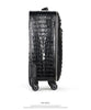 Crocodile Leather Trolley Suitcase for Business & Travel