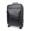 Premium Real Crocodile Leather Trolley Suitcase for Men