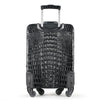 Crocodile Leather Trolley Suitcase for Business & Travel