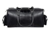 custom leather duffel bag genuine cowhide leather travel bag mens