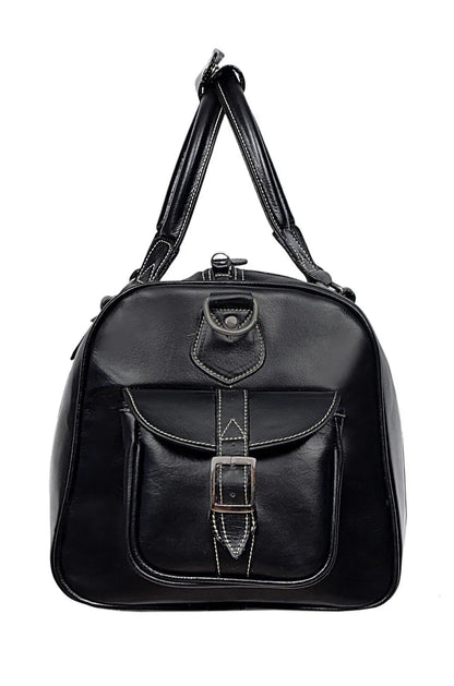 custom leather duffel bag genuine cowhide leather travel bag mens