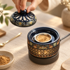 Ceramic Incense Burner with Adjustable Temperature Timer Control