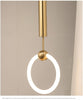 Nordic Postmodern Ring Chandelier Ceiling Lamp for Modern Interiors