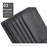 Men’s Genuine Crocodile Leather Bifold Wallet