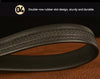 Men’s Full-Grain Leather Belt with Gold Tiger Buckle