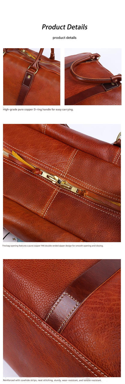 Large Cowhide Travel Purse