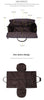 Leather Garment Duffle Bag Carry-On for Men