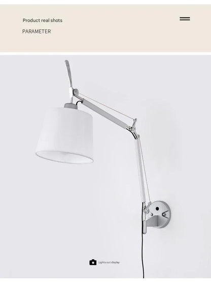 Adjustable Italian Swing Arm Wall Light