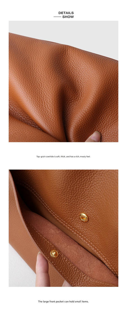 Women’s Genuine Leather Work Tote Bag