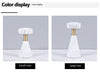 Luxury Marble Candlestick Holder with Gold Accent